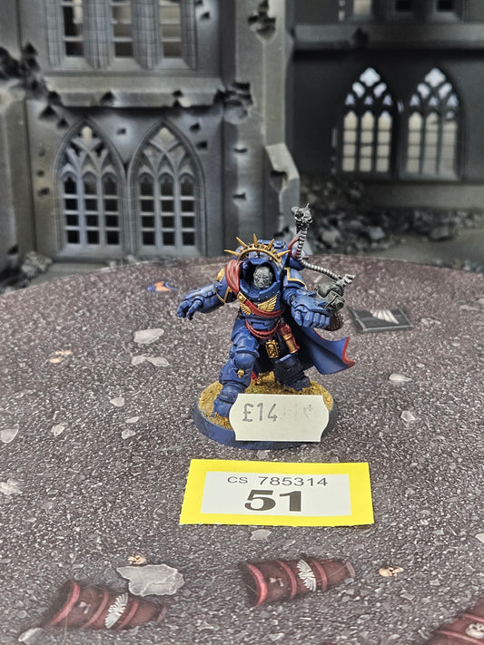 * Primaris Captain in Gravis Armour #51 Space Marines Warhammer 40k