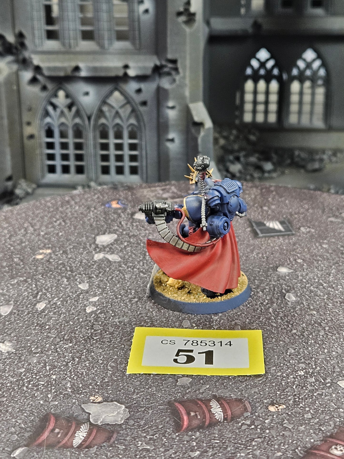 * Primaris Captain in Gravis Armour #51 Space Marines Warhammer 40k