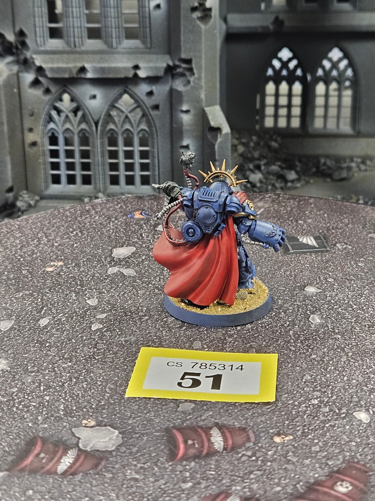 * Primaris Captain in Gravis Armour #51 Space Marines Warhammer 40k