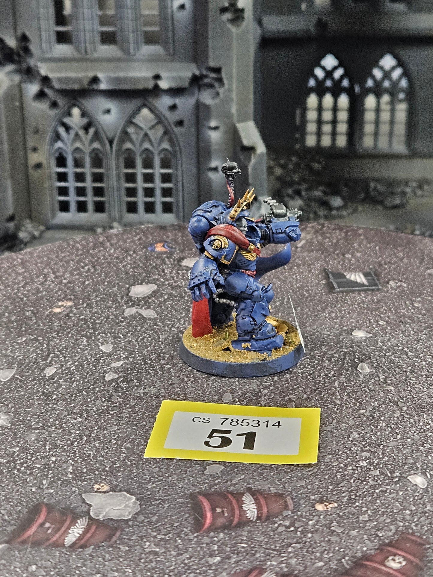 * Primaris Captain in Gravis Armour #51 Space Marines Warhammer 40k