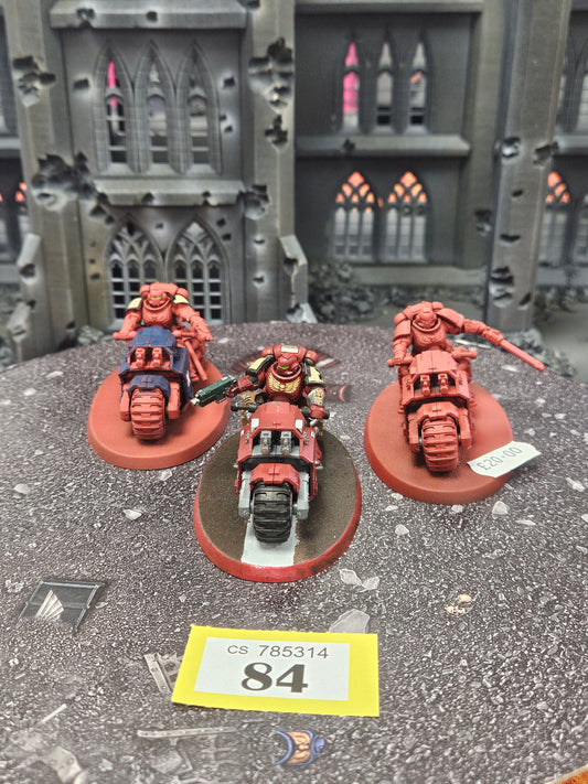 * 3x Primaris Outriders #84 Space Marines Warhammer 40k