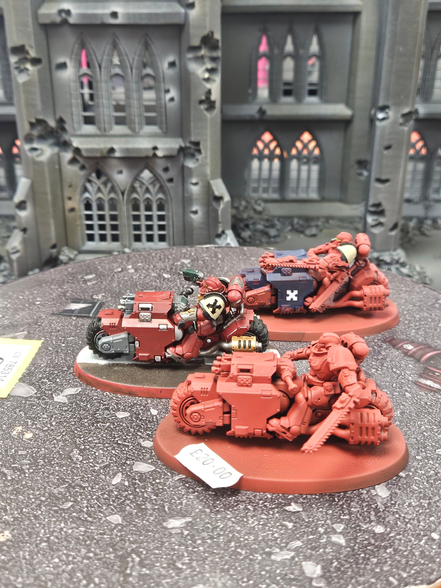 * 3x Primaris Outriders #84 Space Marines Warhammer 40k