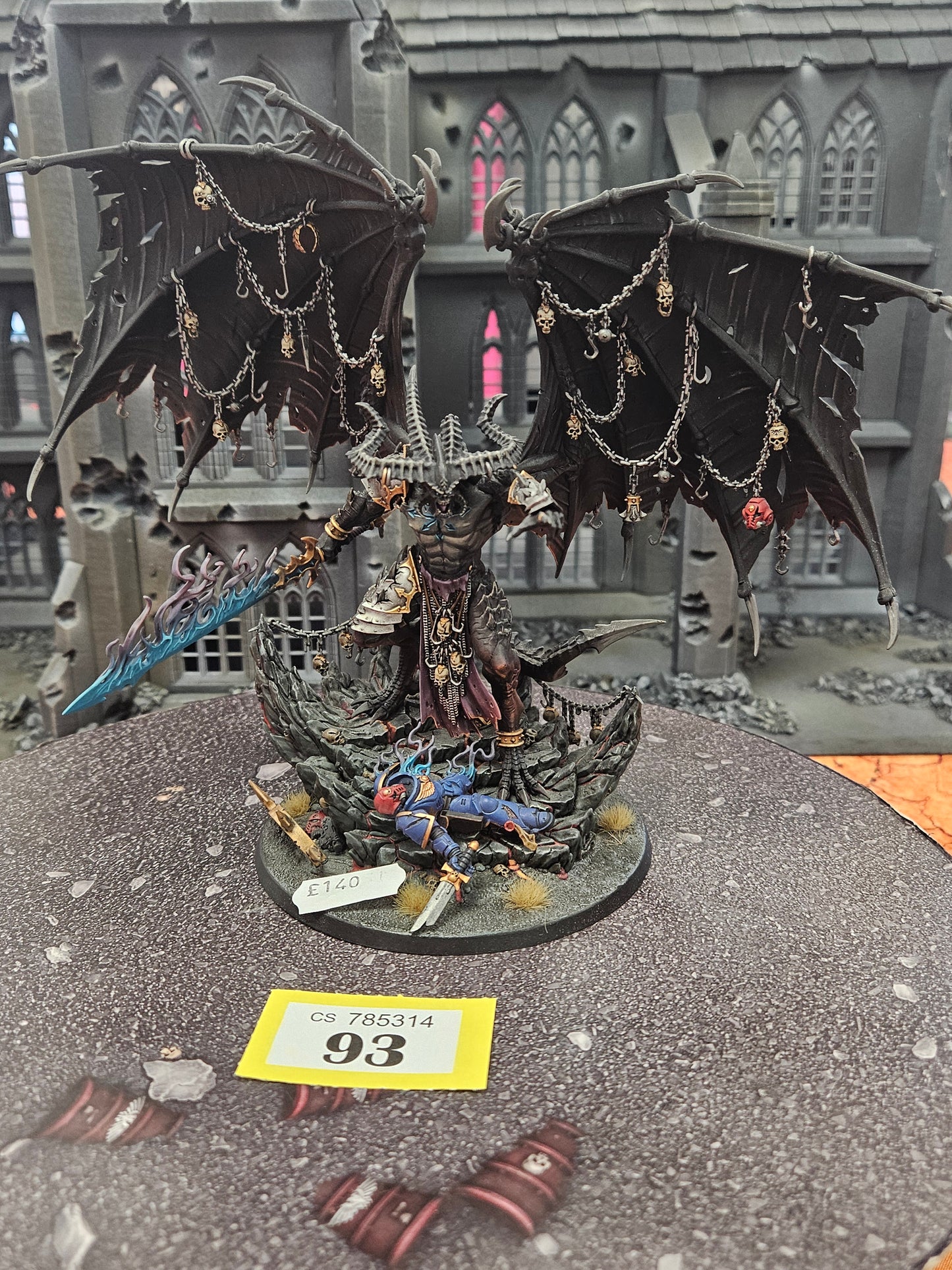 * Be'lakor, the Dark Master #93 VERY Well Painted Chaos Space Marines Warhammer 40k