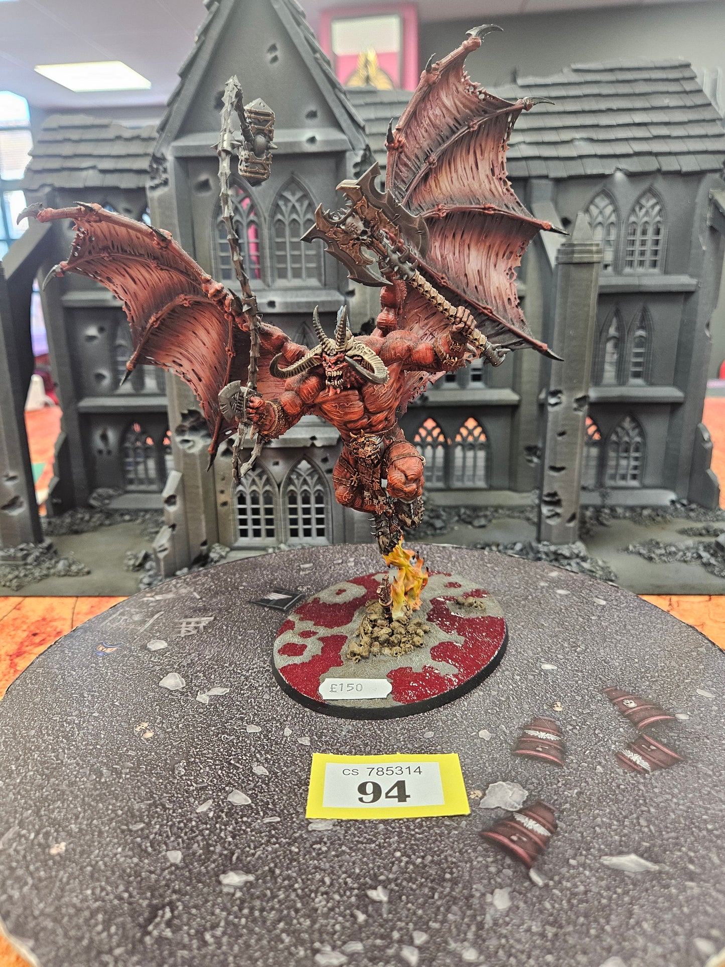 * Bloodthirster #94 VERY Well Painted Chaos Space Marines Warhammer 40k