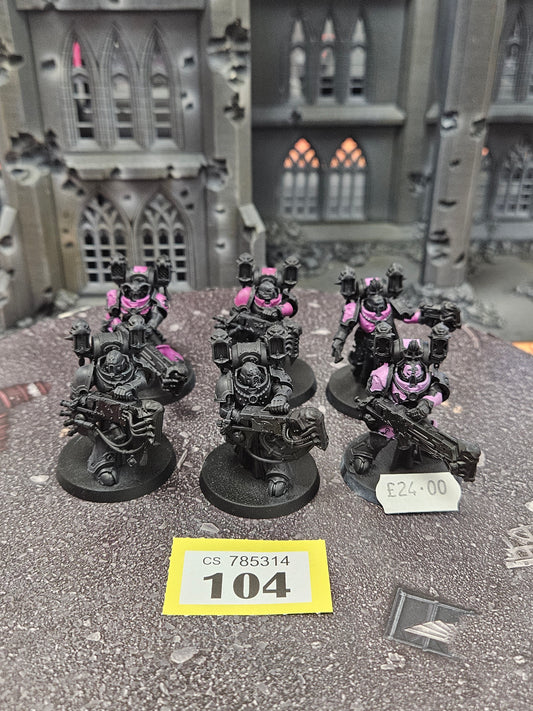 * 6x Noise Marines #104 Emperors Children Warhammer 40k