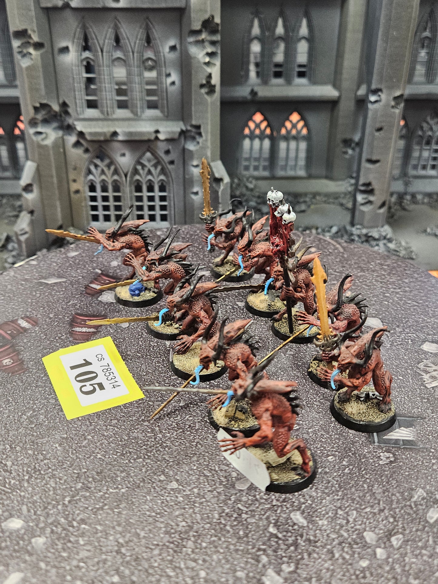 * 10x Bloodletters #105 Daemons of Khorne AOS Warhammer 40k