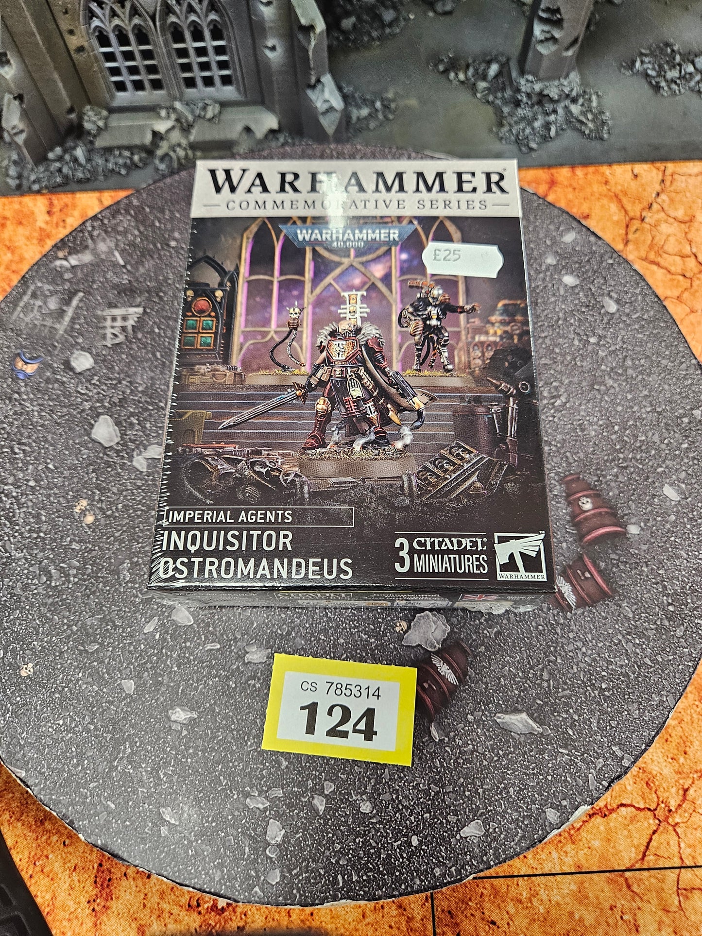 * Inquisitor Ostromandeus BNIB #124 Imperial Agents Warhammer 40k