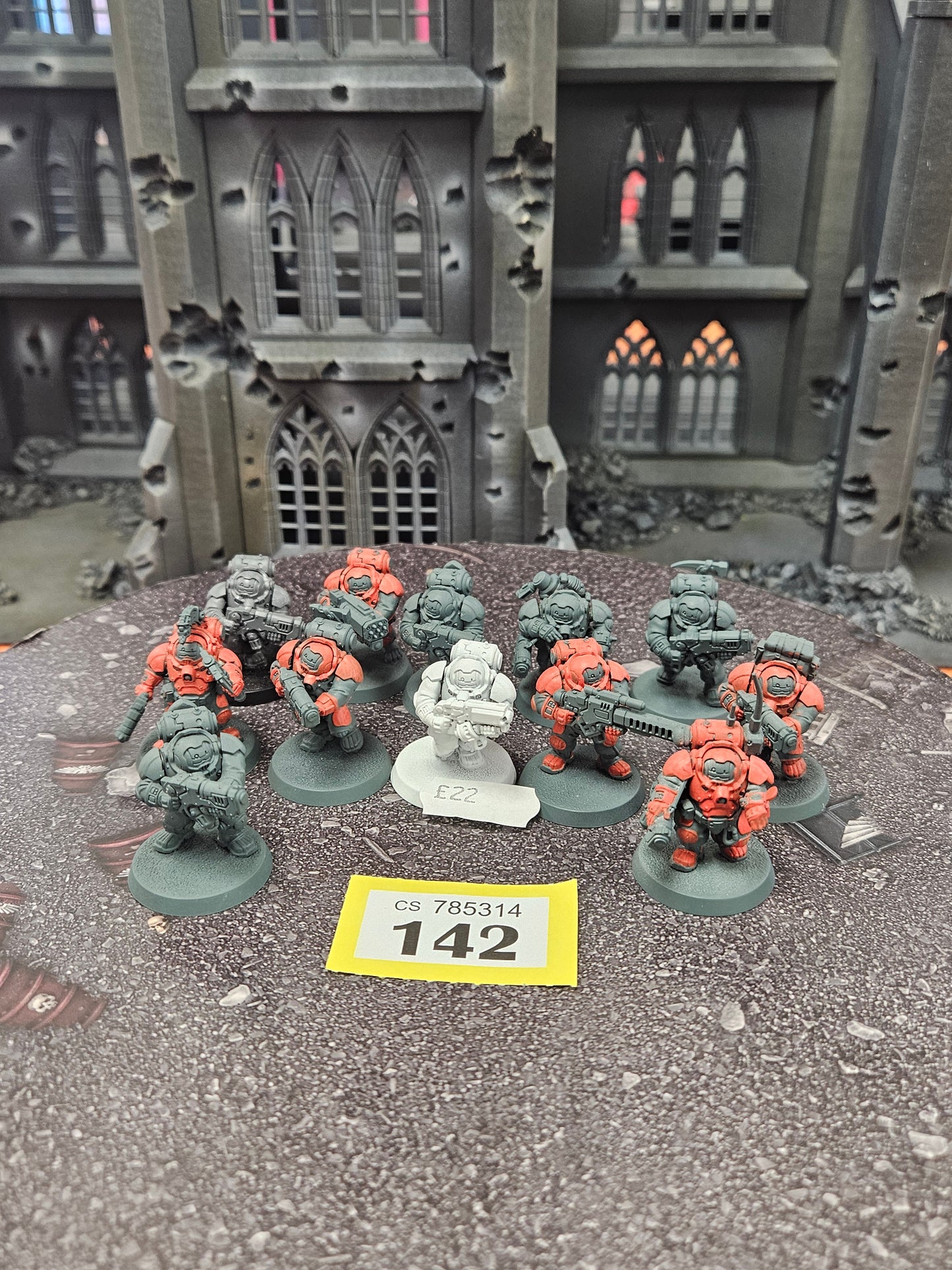 * 12x Hearthkyn Warriors #142 Leagues of Votann Warhammer 40k