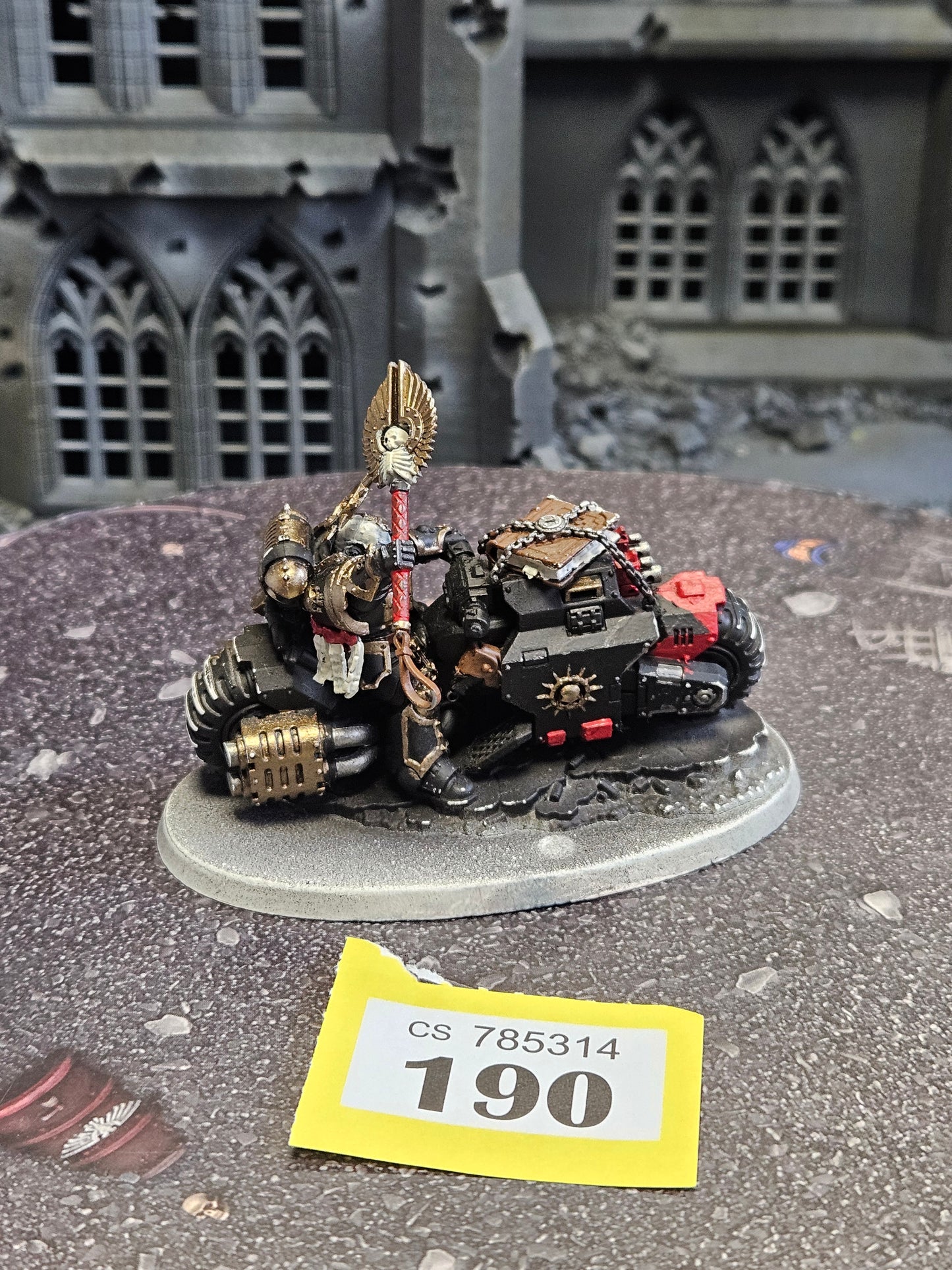 * Primaris Chaplain on Bike #190 Space Marines Warhammer 40k