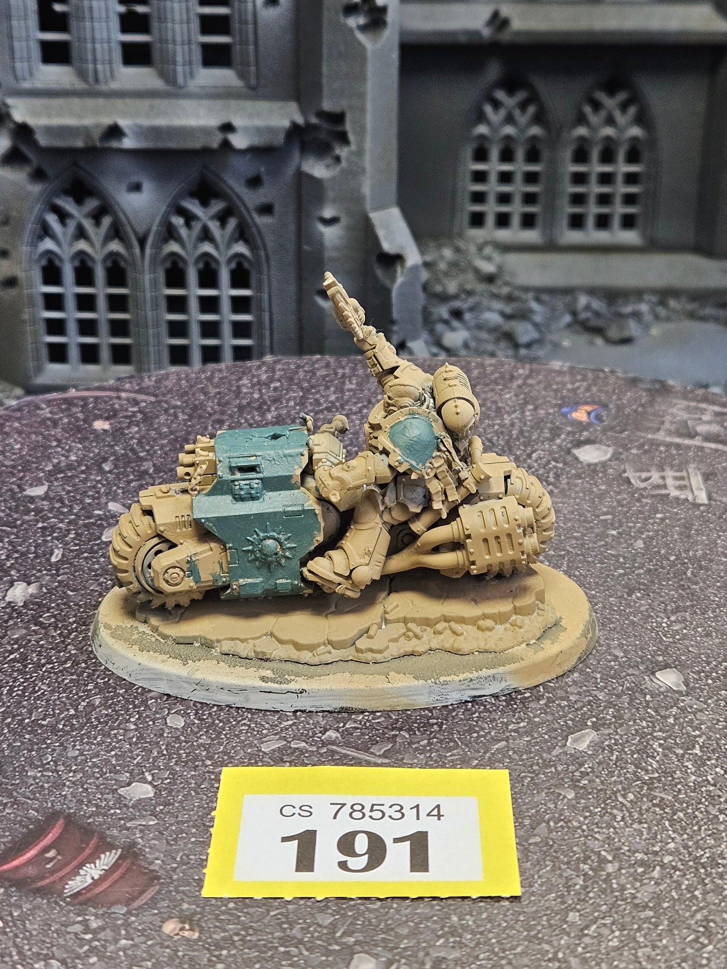 * Primaris Chaplain on Bike #191 Space Marines Warhammer 40k