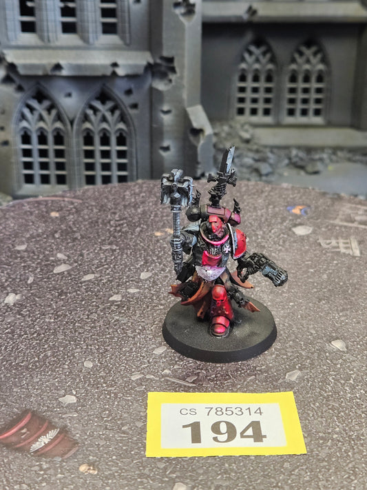 Chaplain Grimaldus Black Templars #194 Space Marines Warhammer 40k