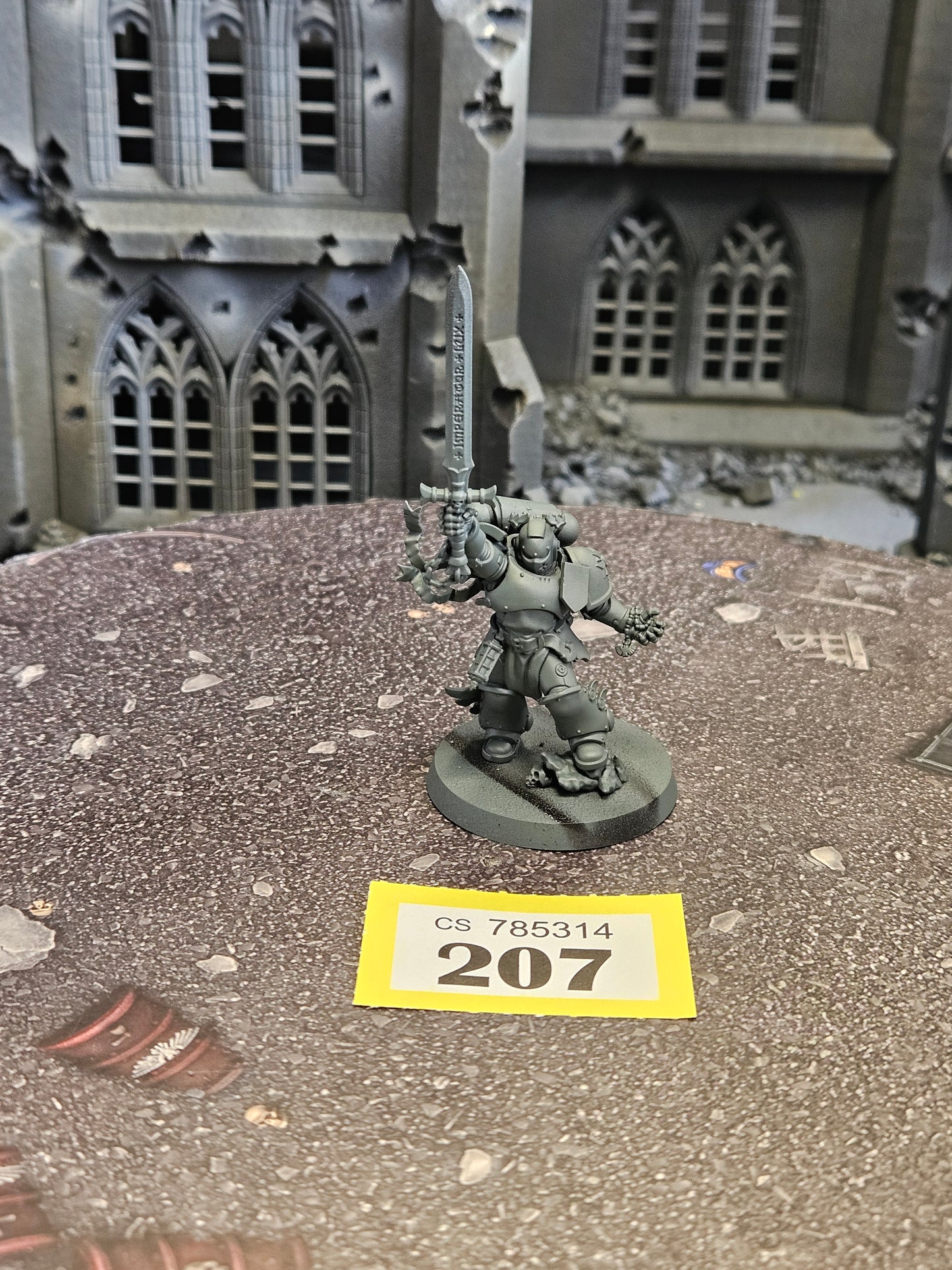 Emperor's Champion Black templars #207 Space Marines Warhammer 40k