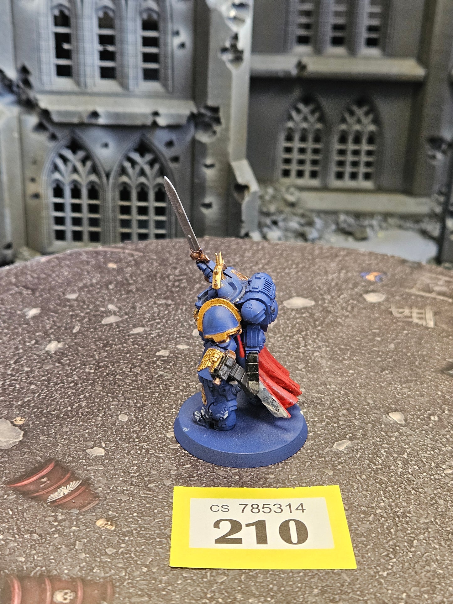 Primaris Captain in Gravis Armour #210 Space Marines Warhammer 40k