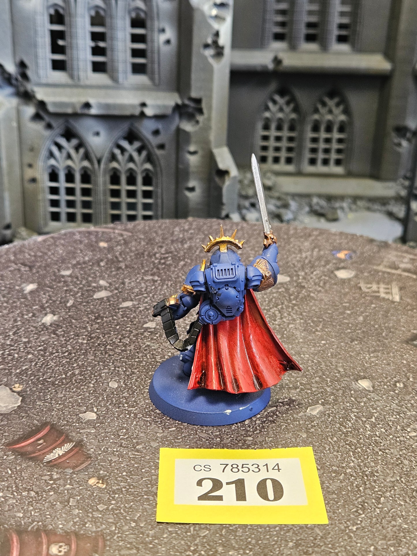 Primaris Captain in Gravis Armour #210 Space Marines Warhammer 40k