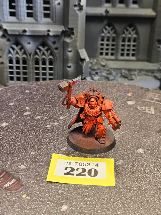 Primaris Chaplain in Terminator Armour #220 OOP Blood Angels Space Marines Warhammer 40k