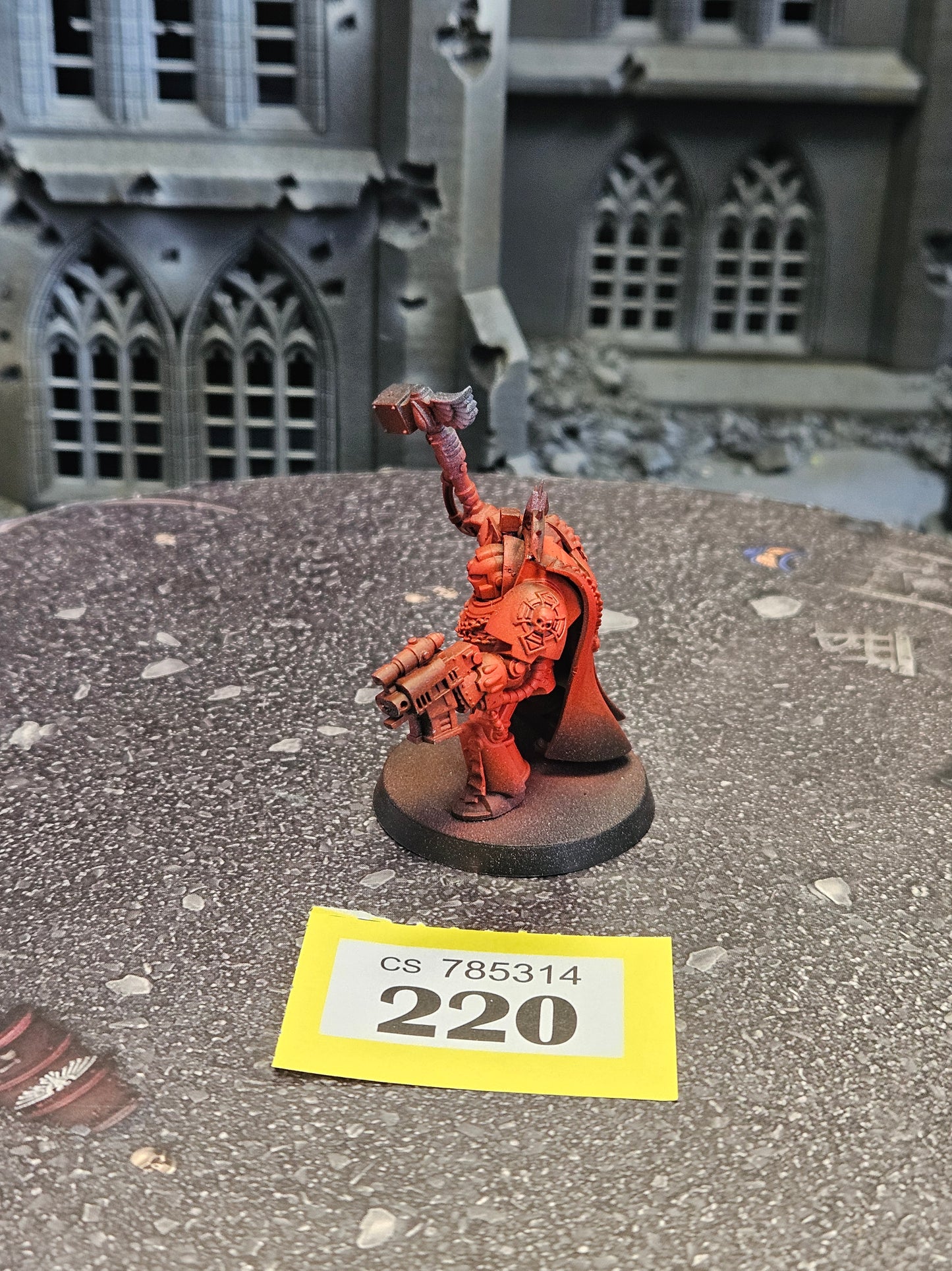 Primaris Chaplain in Terminator Armour #220 OOP Blood Angels Space Marines Warhammer 40k