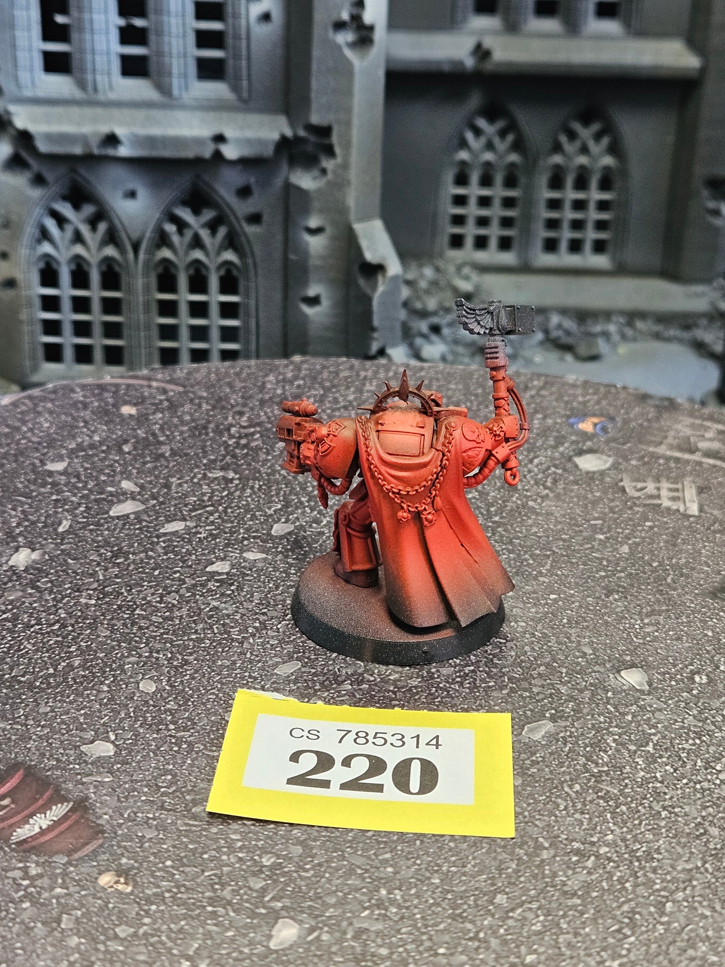 Primaris Chaplain in Terminator Armour #220 OOP Blood Angels Space Marines Warhammer 40k