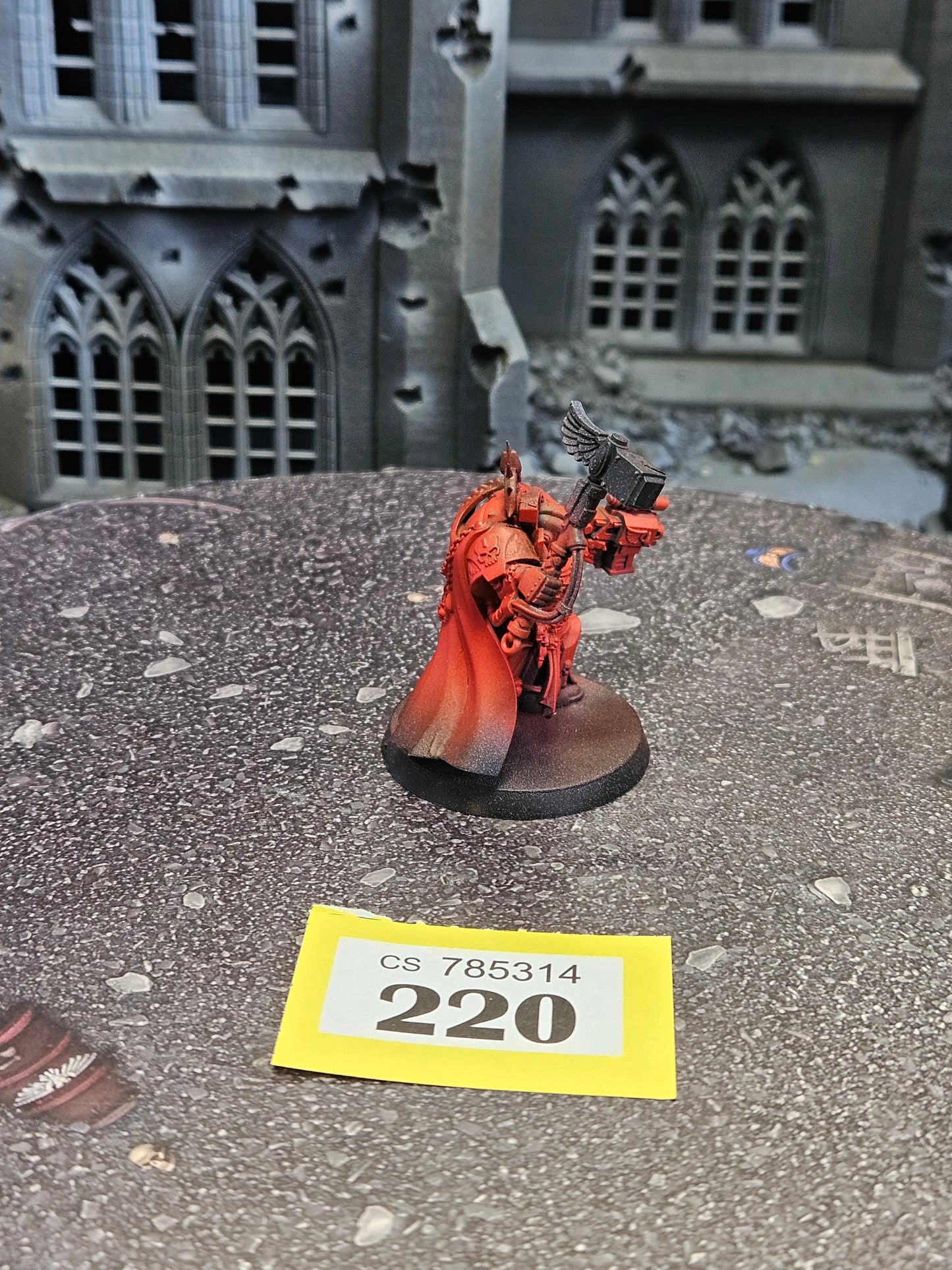 Primaris Chaplain in Terminator Armour #220 OOP Blood Angels Space Marines Warhammer 40k