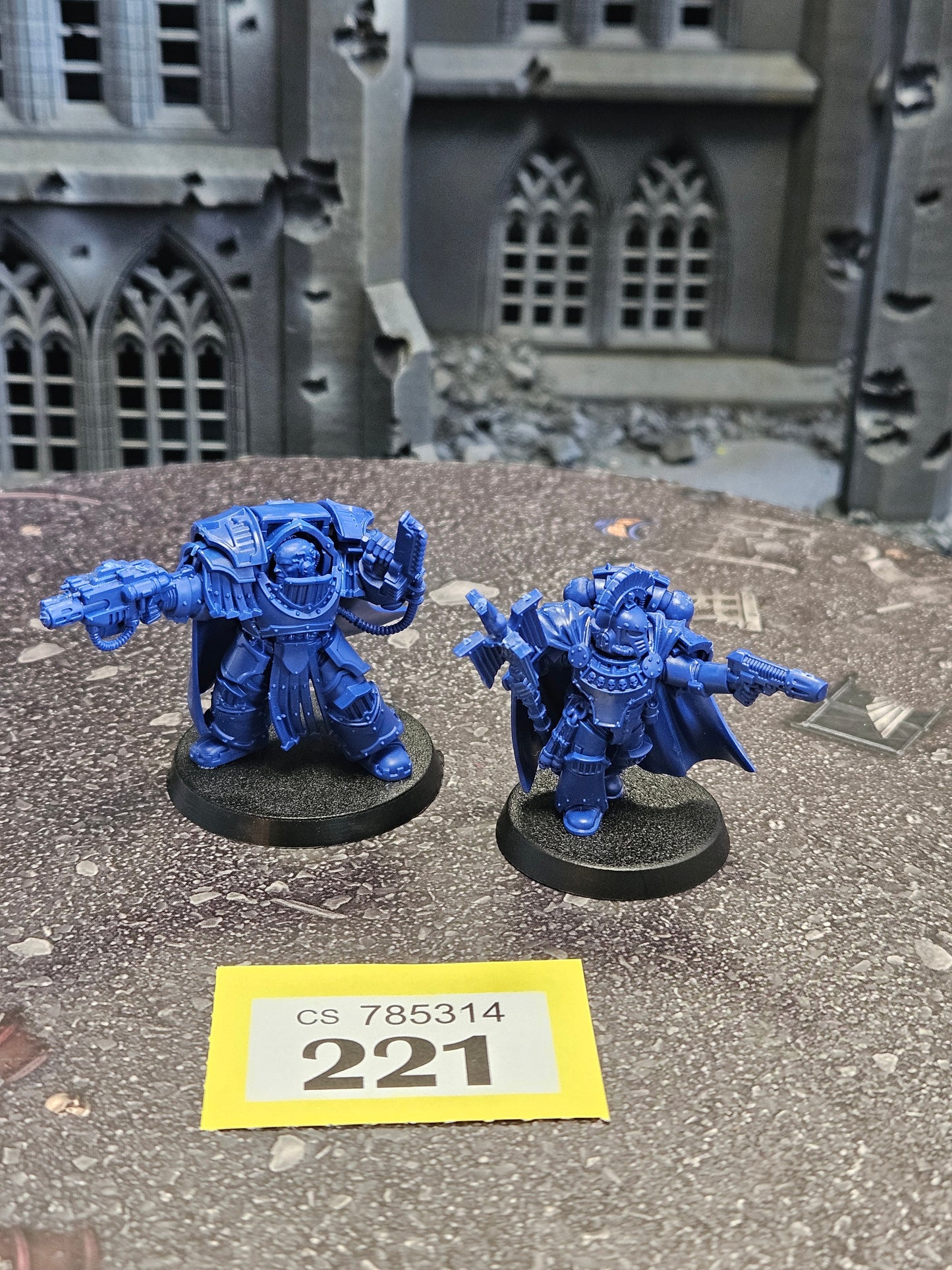 Legion Cataphractii Praetor and Chaplain Consul #221 Space Marines Warhammer 40k 30k