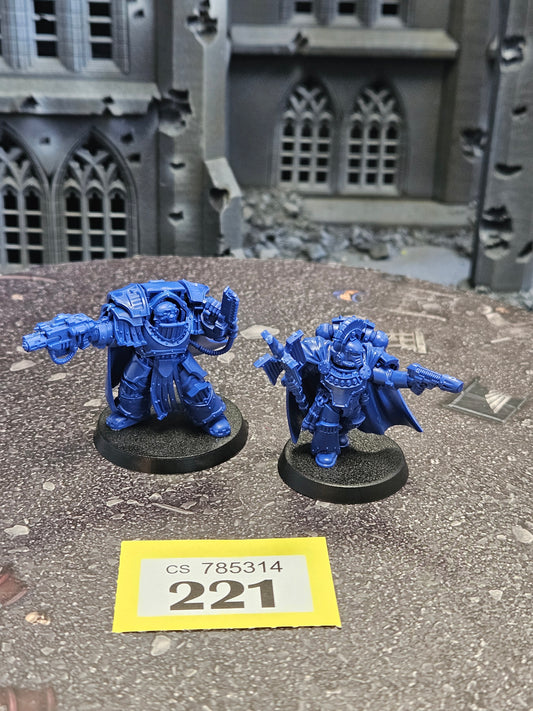 Legion Cataphractii Praetor and Chaplain Consul #221 Space Marines Warhammer 40k 30k