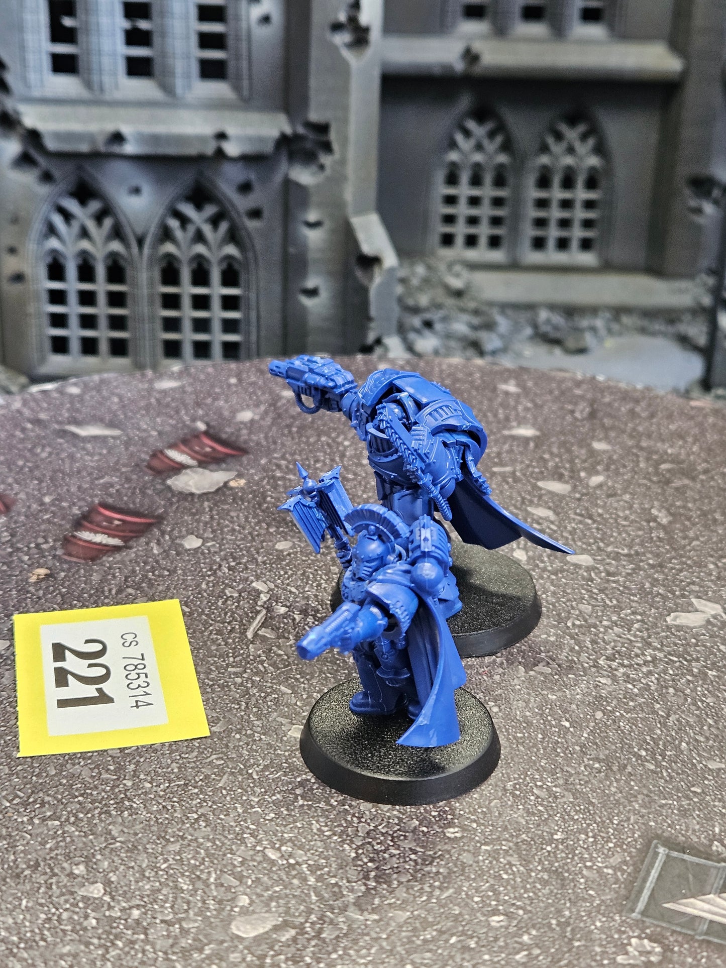 Legion Cataphractii Praetor and Chaplain Consul #221 Space Marines Warhammer 40k 30k
