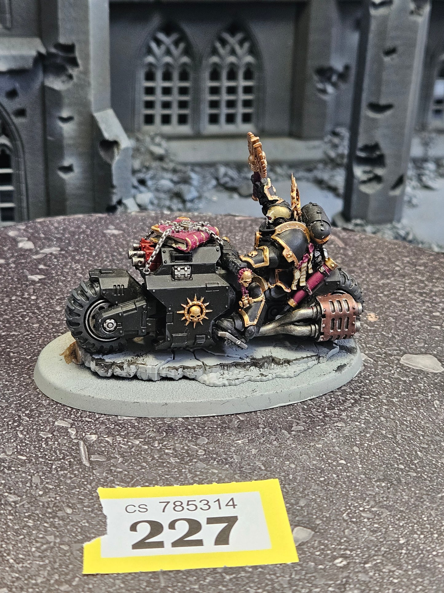 Primaris Chaplain on Bike #227 Space Marines Warhammer 40k