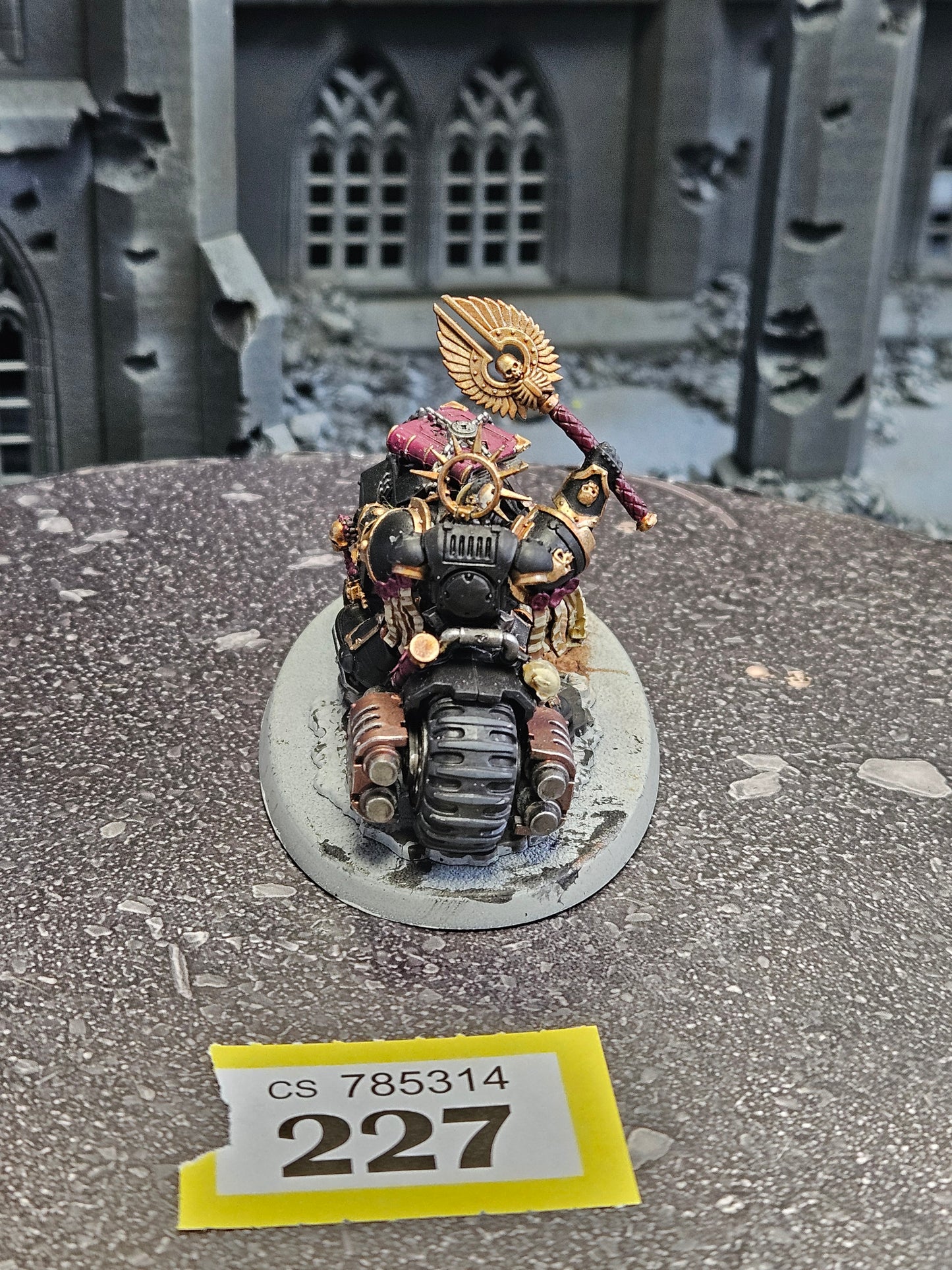 Primaris Chaplain on Bike #227 Space Marines Warhammer 40k