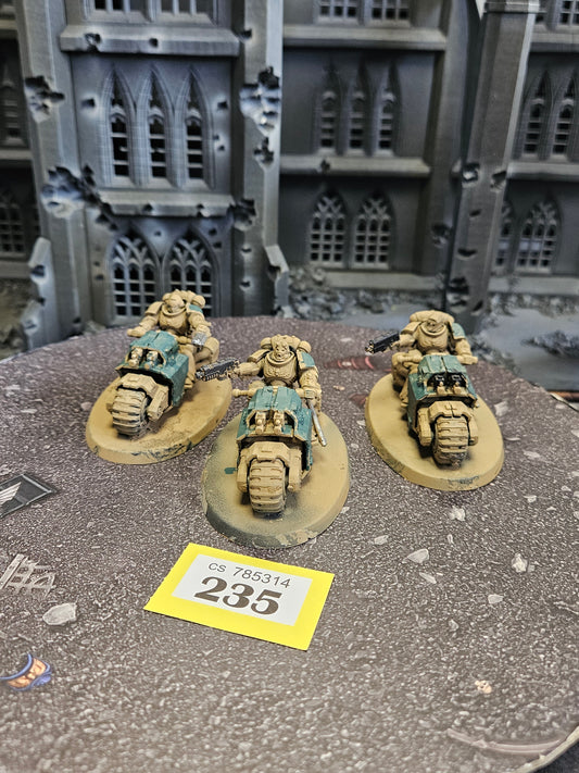 * 3x Primaris Outriders #235 Space Marines Warhammer 40k