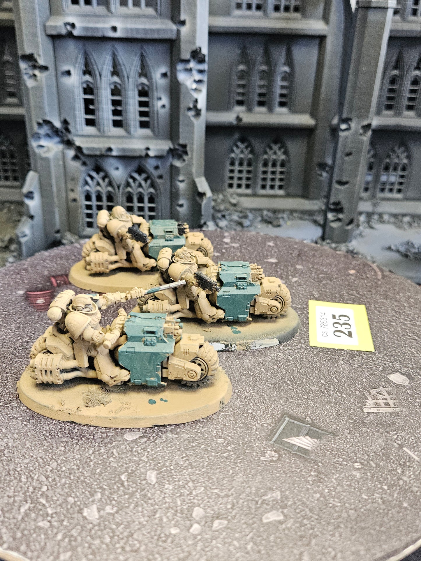 * 3x Primaris Outriders #235 Space Marines Warhammer 40k
