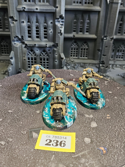 * 3x Primaris Outriders #236 Space Marines Warhammer 40k