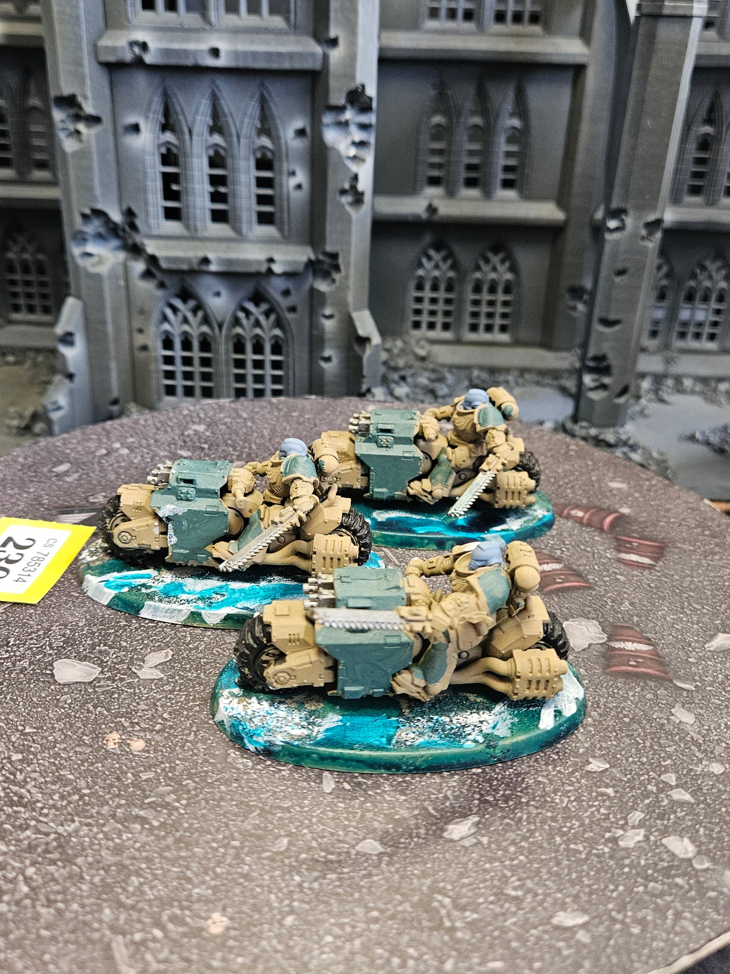 * 3x Primaris Outriders #236 Space Marines Warhammer 40k
