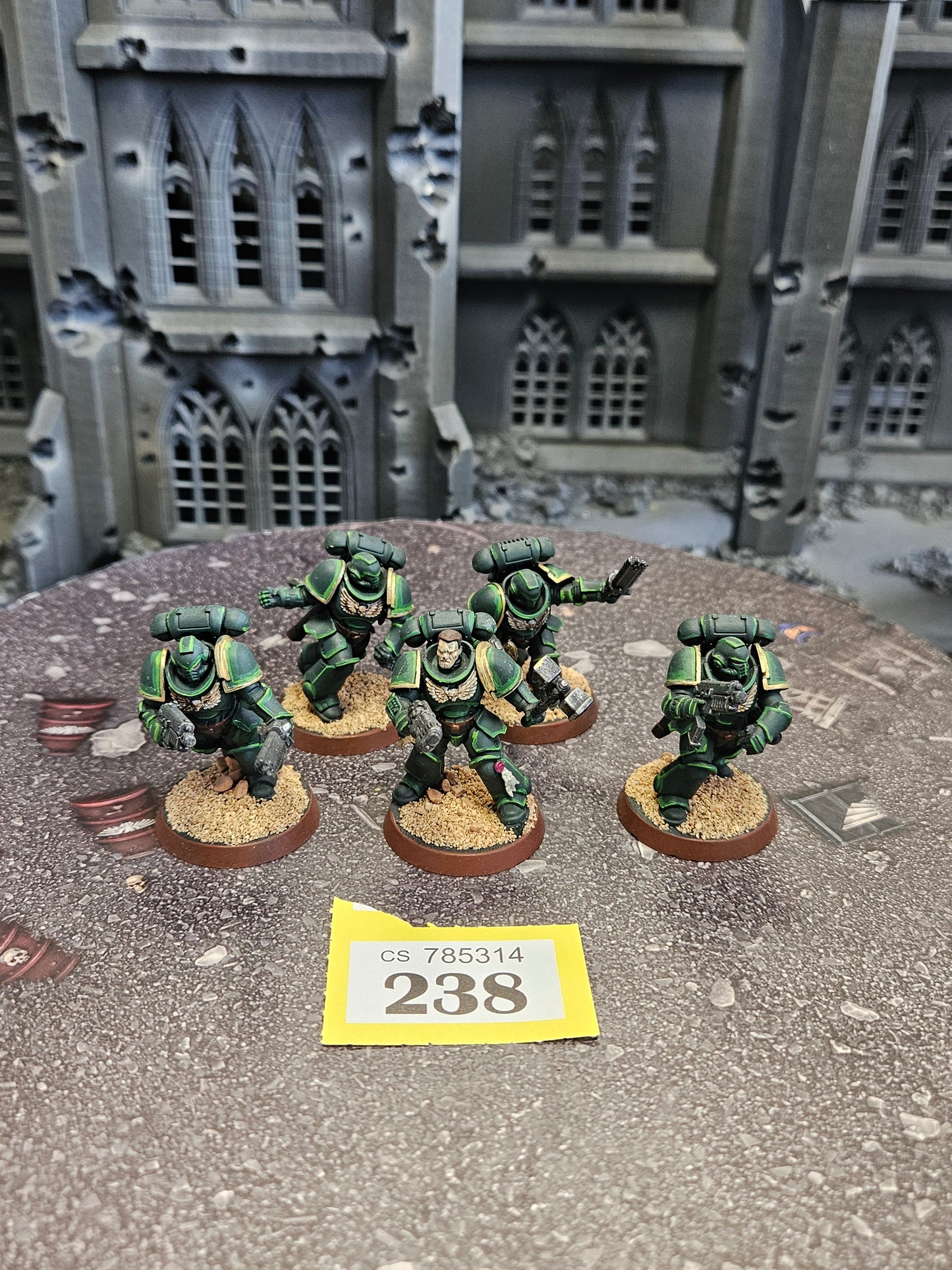 * 5x Primaris Assault Intercessors #238 Space Marines Warhammer 40k