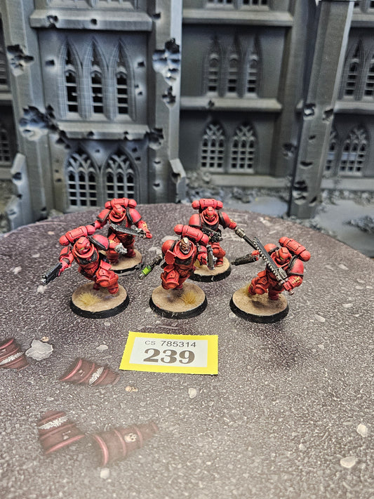 * 5x Primaris Assault Intercessors #239 Space Marines Warhammer 40k