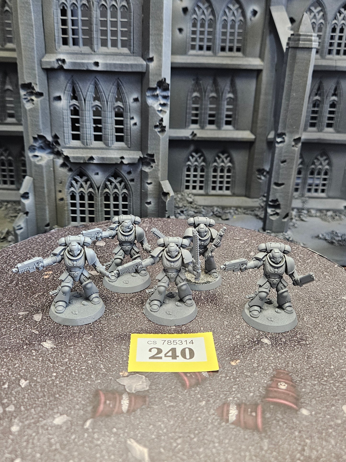 * 5x Primaris Assault Intercessors #240 Space Marines Warhammer 40k