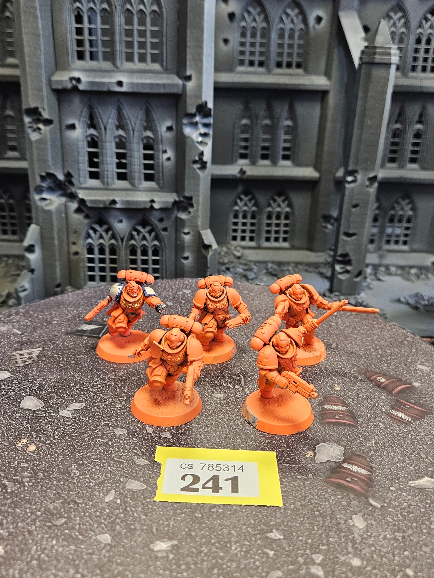 * 5x Primaris Assault Intercessors #241 Space Marines Warhammer 40k