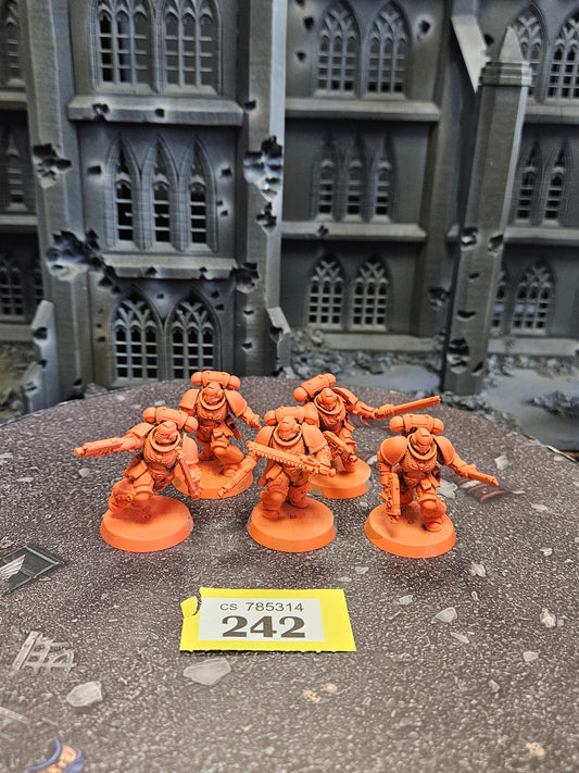 * 5x Primaris Assault Intercessors #242 Space Marines Warhammer 40k