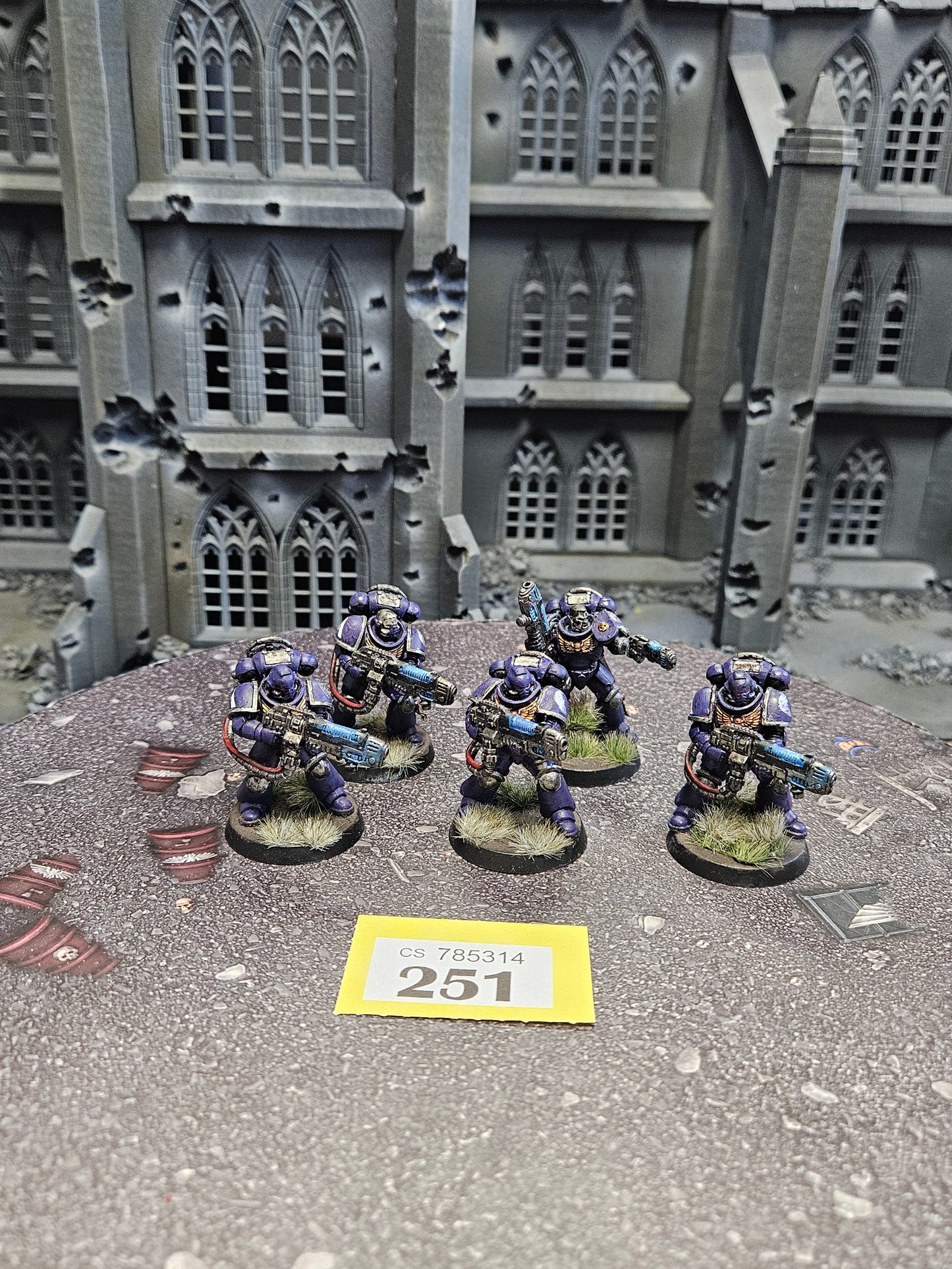 * 5x Primaris Hellblasters #251 Space Marines Warhammer 40k