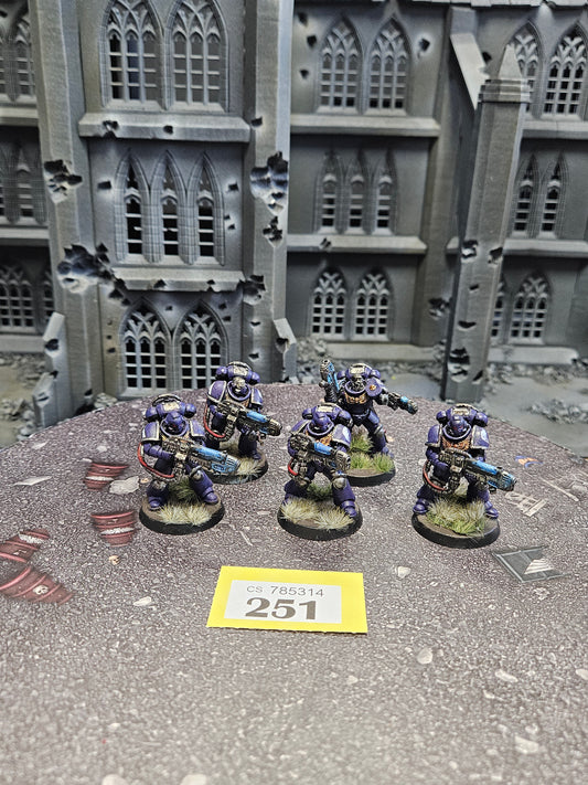 * 5x Primaris Hellblasters #251 Space Marines Warhammer 40k