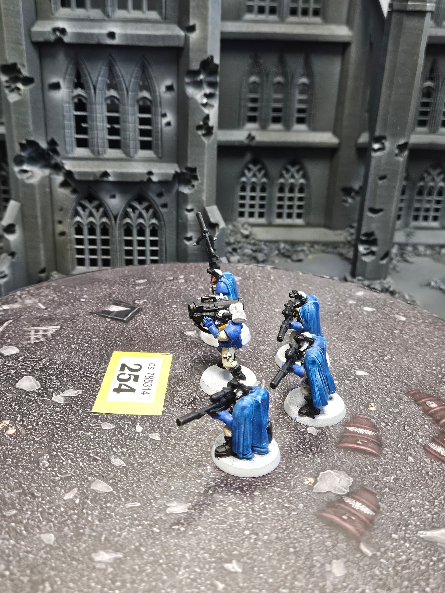 * 5x Scouts with Snipers #254 Space Marines Warhammer 40k
