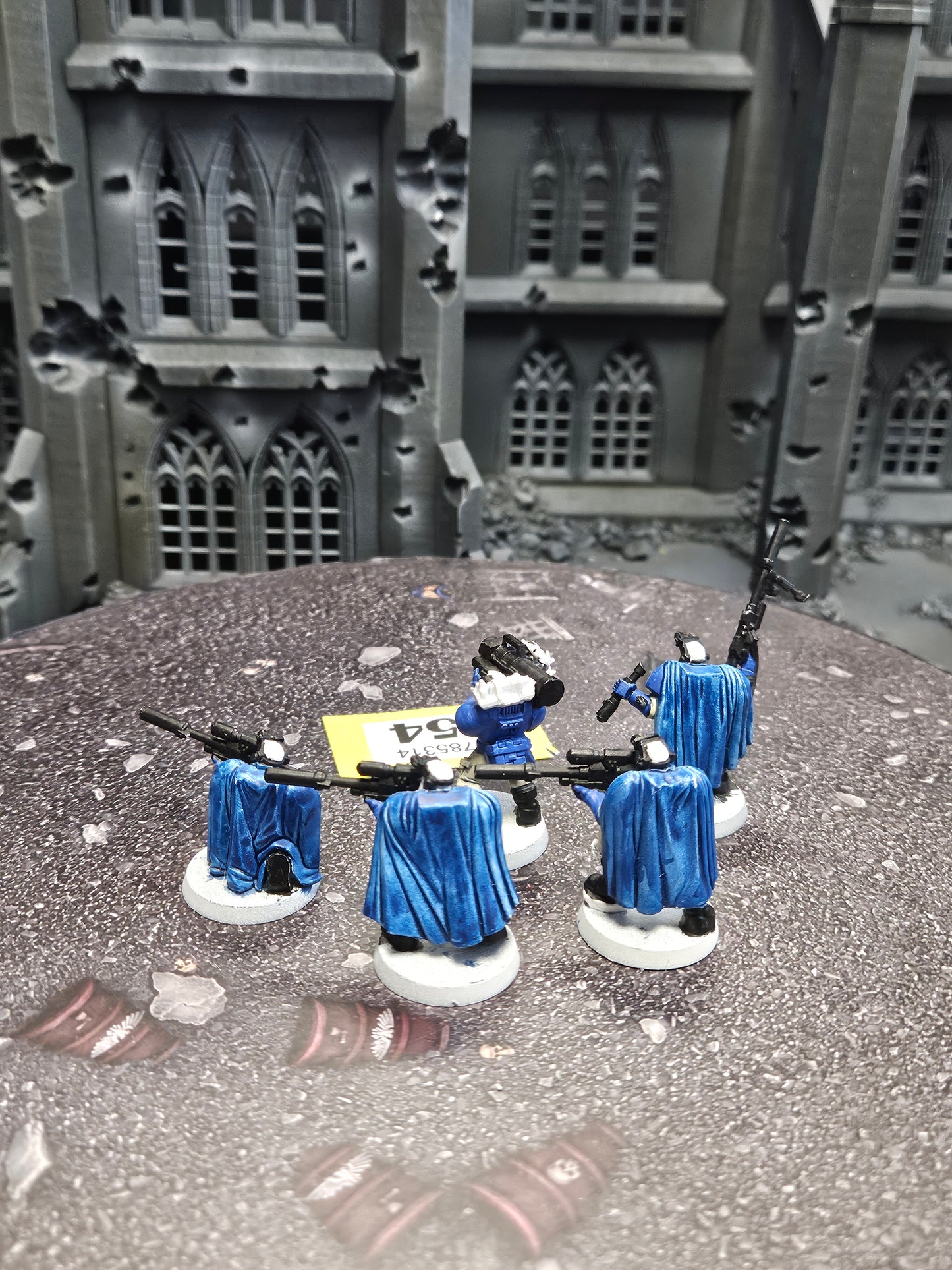 * 5x Scouts with Snipers #254 Space Marines Warhammer 40k