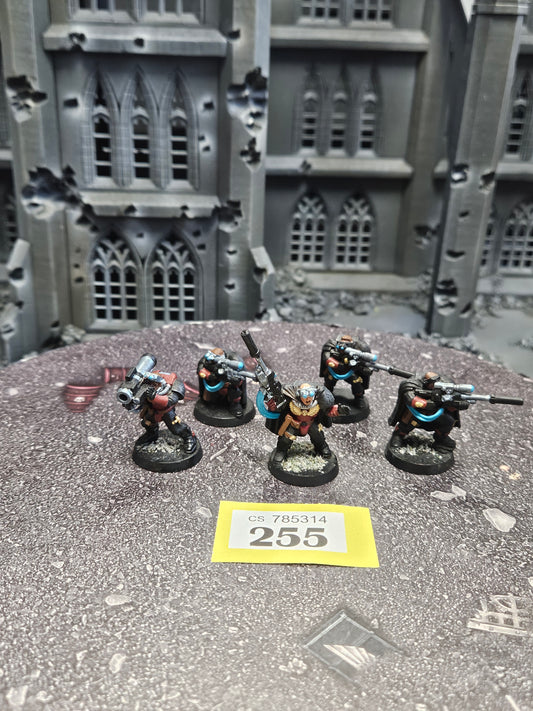* 5x Scouts with Snipers #255 Space Marines Warhammer 40k
