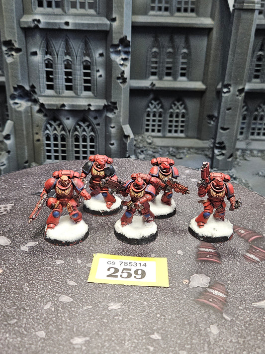 * 5x Primaris Intercessors #259 Space Marines Warhammer 40k