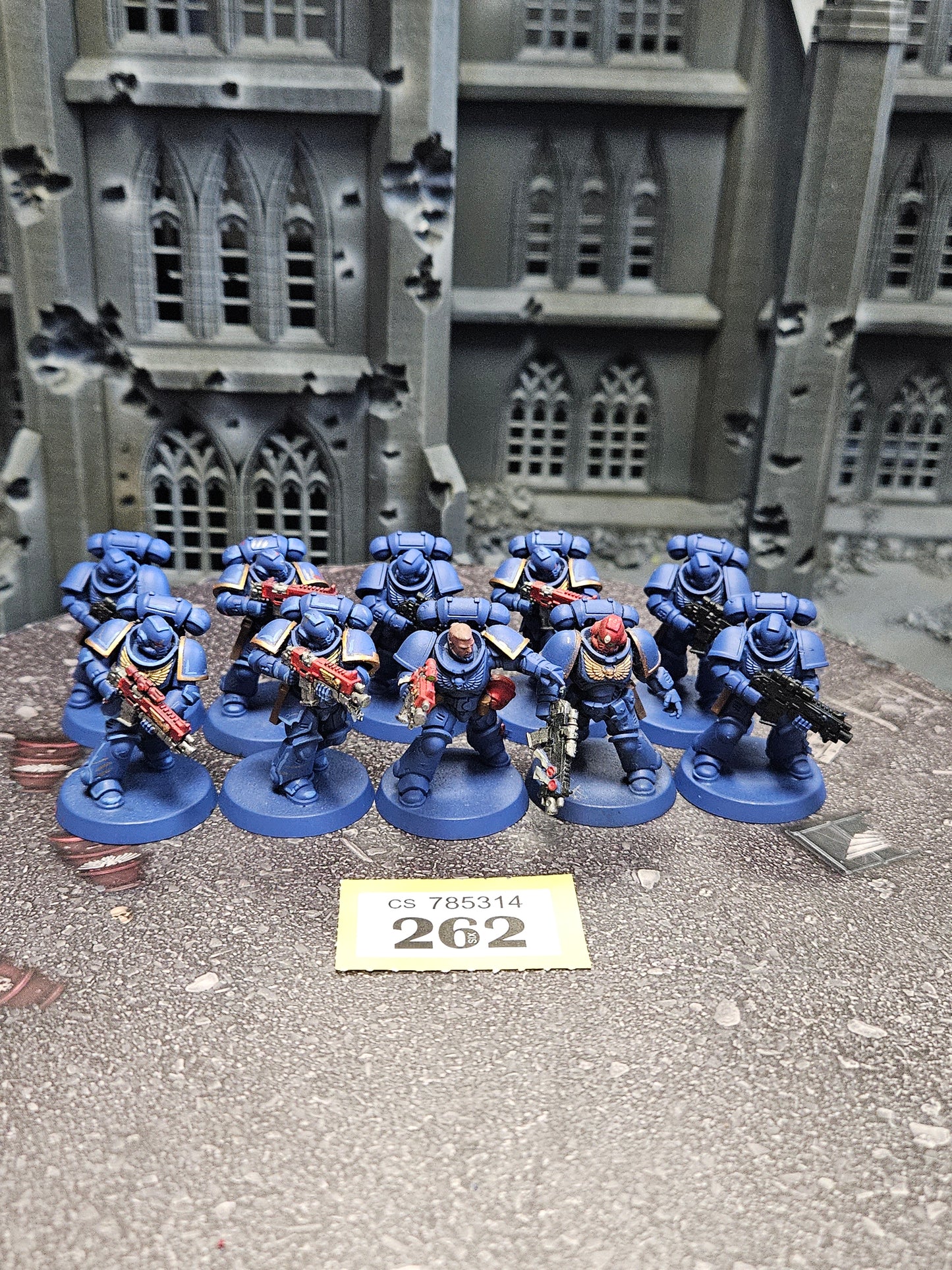 10x Primaris Intercessors #262 Space Marines Warhammer 40k