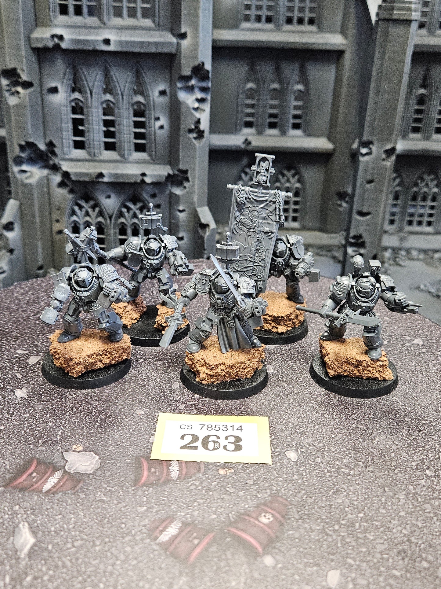 * 5x Paladins Squad #263 Grey Knights Space Marines Warhammer 40k