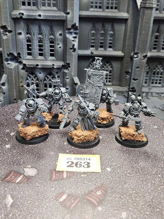 * 5x Paladins Squad #263 Grey Knights Space Marines Warhammer 40k