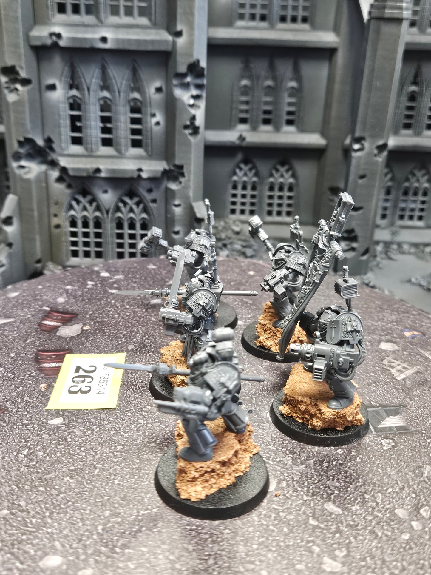 * 5x Paladins Squad #263 Grey Knights Space Marines Warhammer 40k