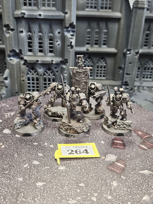 * 5x Paladins Squad #264 Grey Knights Space Marines Warhammer 40k