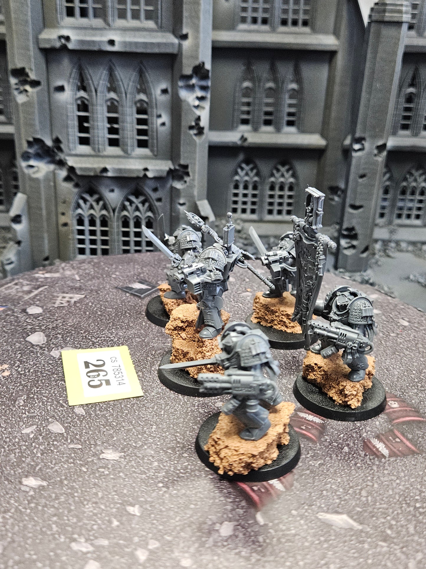 * 5x Paladins Squad #265 Grey Knights Space Marines Warhammer 40k
