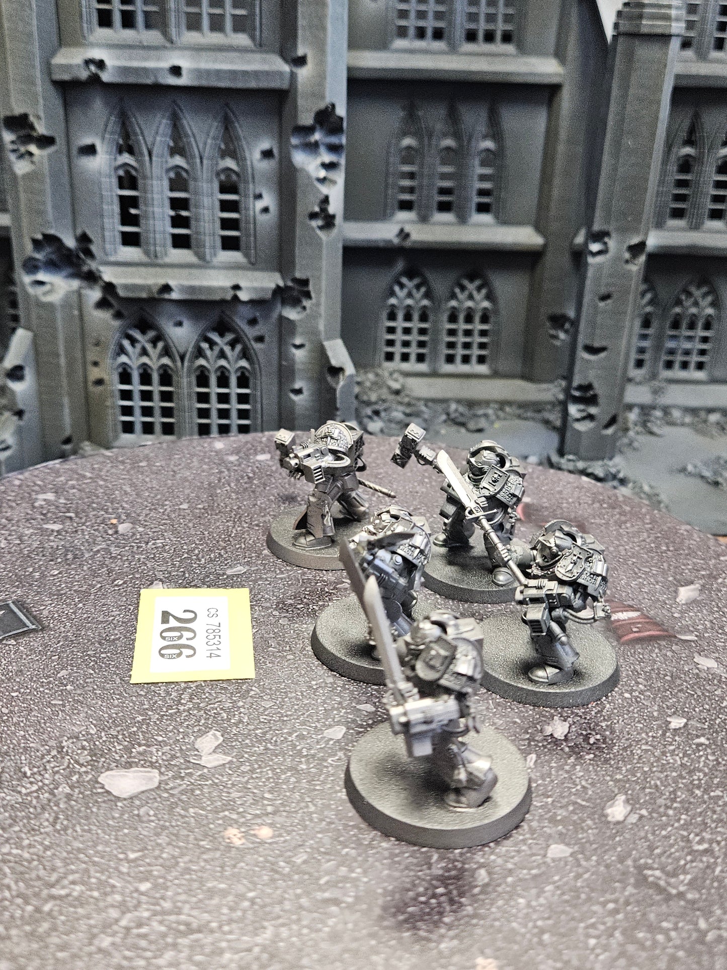 * 5x Paladins Squad #266 Grey Knights Space Marines Warhammer 40k