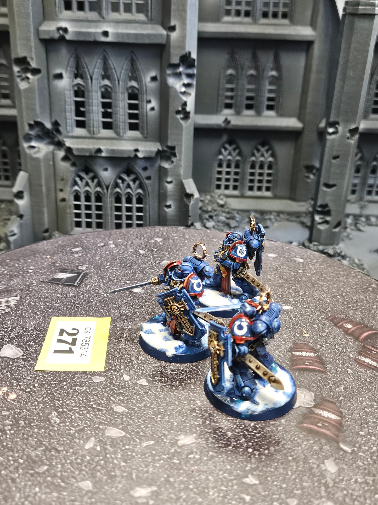 * 3x Bladeguard Veterans #271 Well Painted Space Marines Warhammer 40k